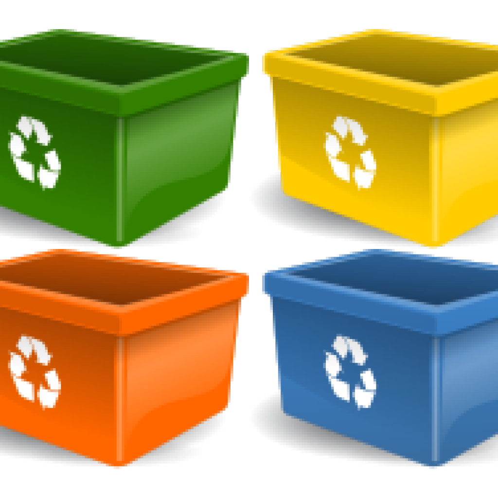 Recycle and buy recyclable products. 1 tonne of recycled plastic = 1800 polar fleece sweaters, 1 tonne of cardboard = 5000 cereal boxes, 250 aluminium cans = 1 bike © wikimedia commons / Open clip art library